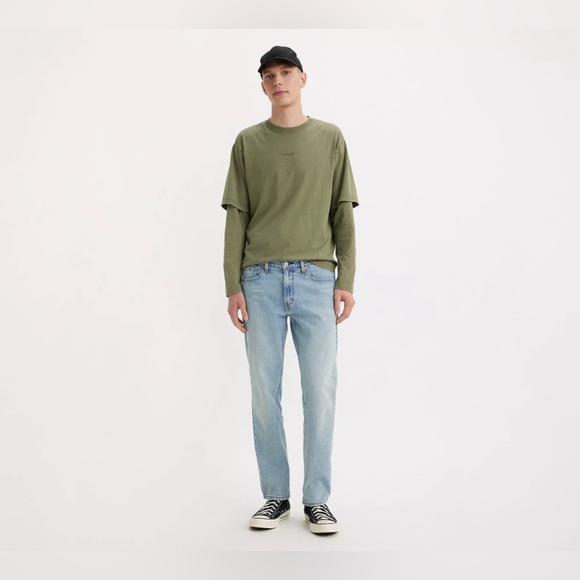 Levi’s Light Blue 541 Athletic Taper Slim Stretch Denim Jeans Men’s Size 30x32 - Picture 1 of 8